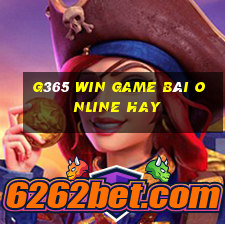 G365 Win Game Bài Online Hay