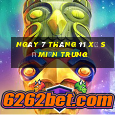 ngày 7 tháng 11 xổ số miền trung