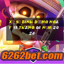 xổ số bình dương ngày 15 tháng 04 năm 2024