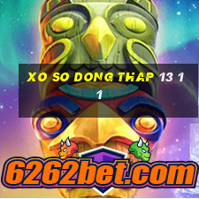 xo so dong thap 13 11