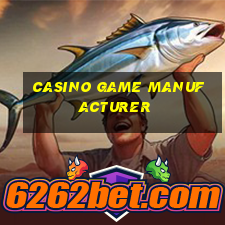 casino game manufacturer