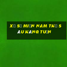 xổ số miền nam thứ sáu hàng tuần