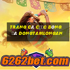 trang cá cược bóng đá dongtamlongan