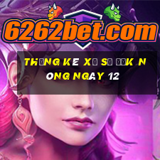 Thống kê Xổ Số Đắk Nông ngày 12