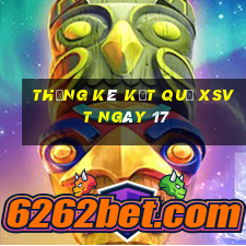 THỐNG KÊ KẾT QUẢ XSVT ngày 17