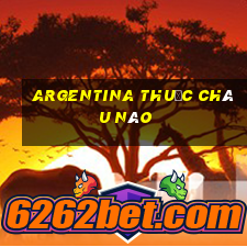 argentina thuộc châu nào