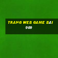 Trang web game bài 909