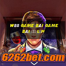 W88 game bài game bài đỏ lớn