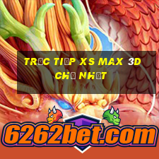 Trực tiếp XS Max 3D Chủ Nhật