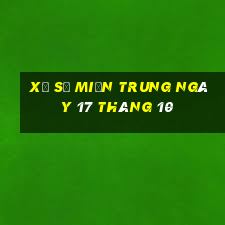 xổ số miền trung ngày 17 tháng 10