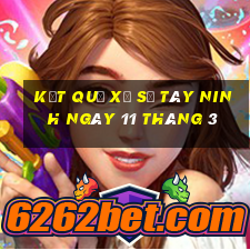 kết quả xổ số tây ninh ngày 11 tháng 3