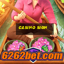 casino sign