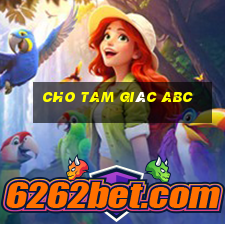 cho tam giác abc