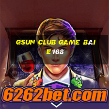 Gsun Club Game Bài E168