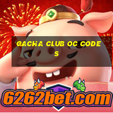 gacha club oc codes