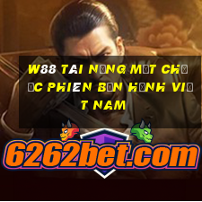 W88 Tài năng mạt chược phiên bản hạnh việt nam