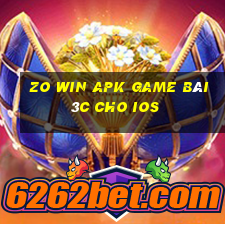 Zo Win Apk Game Bài 3C Cho Ios