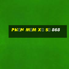 Phần mềm xổ số 868