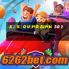 xổ số quảng bình 30 11