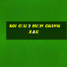 soi cầu 3 miền chính xác