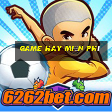 game hay miễn phí