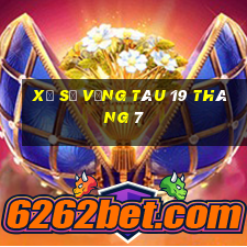 xổ số vũng tàu 19 tháng 7