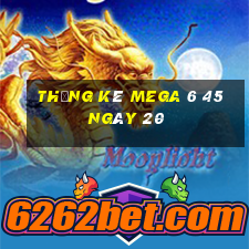 Thống kê MEGA 6 45 ngày 20