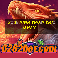 xổ số ninh thuận chiều nay