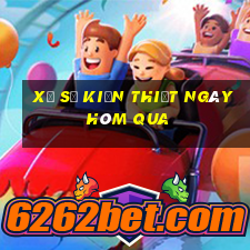 xổ số kiến thiết ngày hôm qua