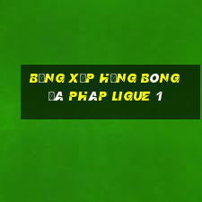 bảng xếp hạng bóng đá pháp ligue 1