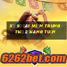 xổ số đài miền trung thứ 2 hàng tuần