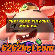 choi game pikachu mien phi