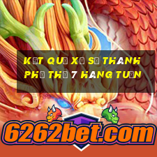 kết quả xổ số thành phố thứ 7 hàng tuần