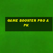 game booster pro apk