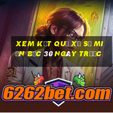 xem kết quả xổ số miền bắc 30 ngày trước