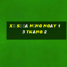 xổ số đà nẵng ngày 13 tháng 2