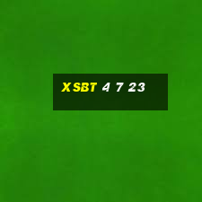 xsbt 4 7 23