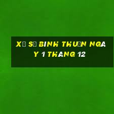 xổ số bình thuận ngày 1 tháng 12