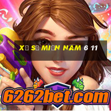 xổ số miền nam 6 11