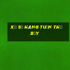 xổ số hàng tuần thứ bảy