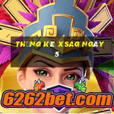 Thống kê XSAG ngày 5