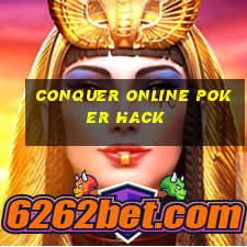 conquer online poker hack