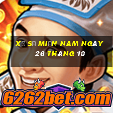 xổ số miền nam ngày 26 tháng 10