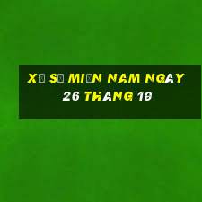 xổ số miền nam ngày 26 tháng 10