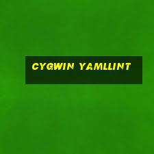 cygwin yamllint