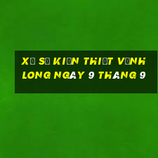 xổ số kiến thiết vĩnh long ngày 9 tháng 9