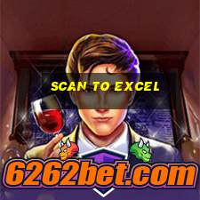 scan to excel