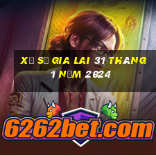 xổ số gia lai 31 tháng 1 năm 2024