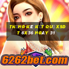 THỐNG KÊ KẾT QUẢ XSDT 6x36 ngày 31