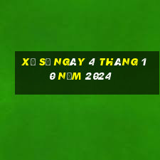 xổ số ngày 4 tháng 10 năm 2024